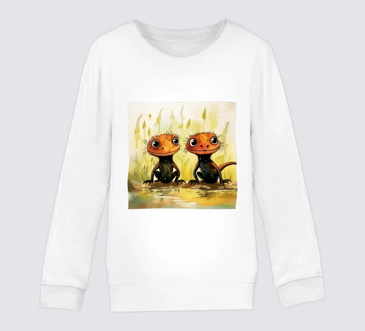 Duo retrò Newt felpa bambino da Funny Animals