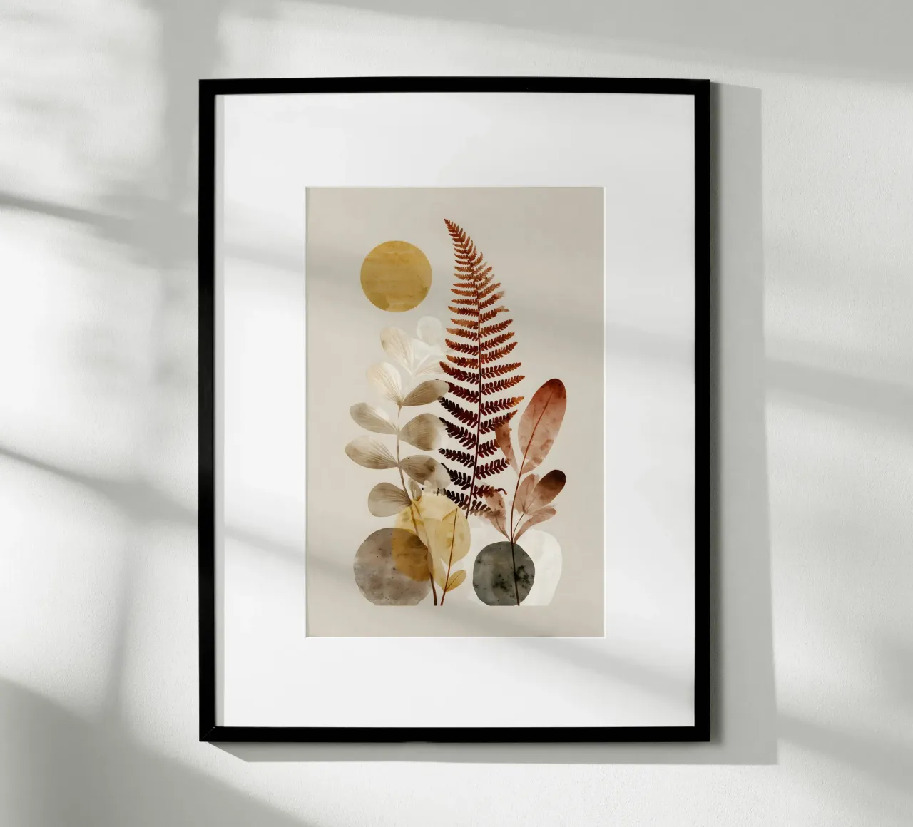 Ferns Botany Art poster by Studio Verde