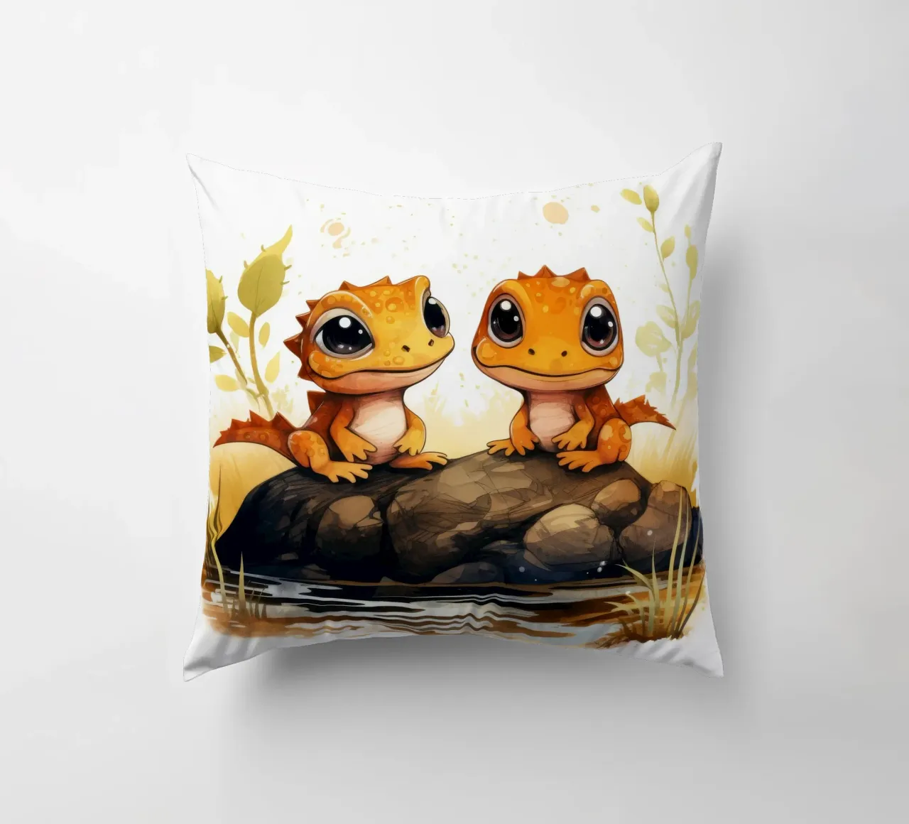 Duo retrò Newt cuscino da Funny Animals