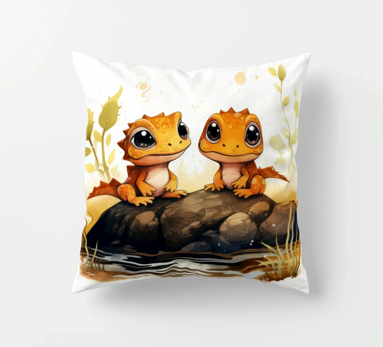 Duo retrò Newt cuscino da Funny Animals