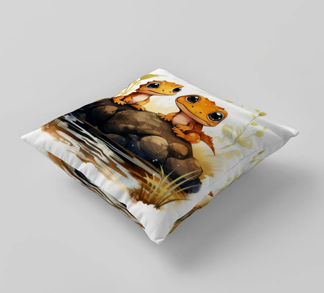 Duo retrò Newt cuscino da Funny Animals