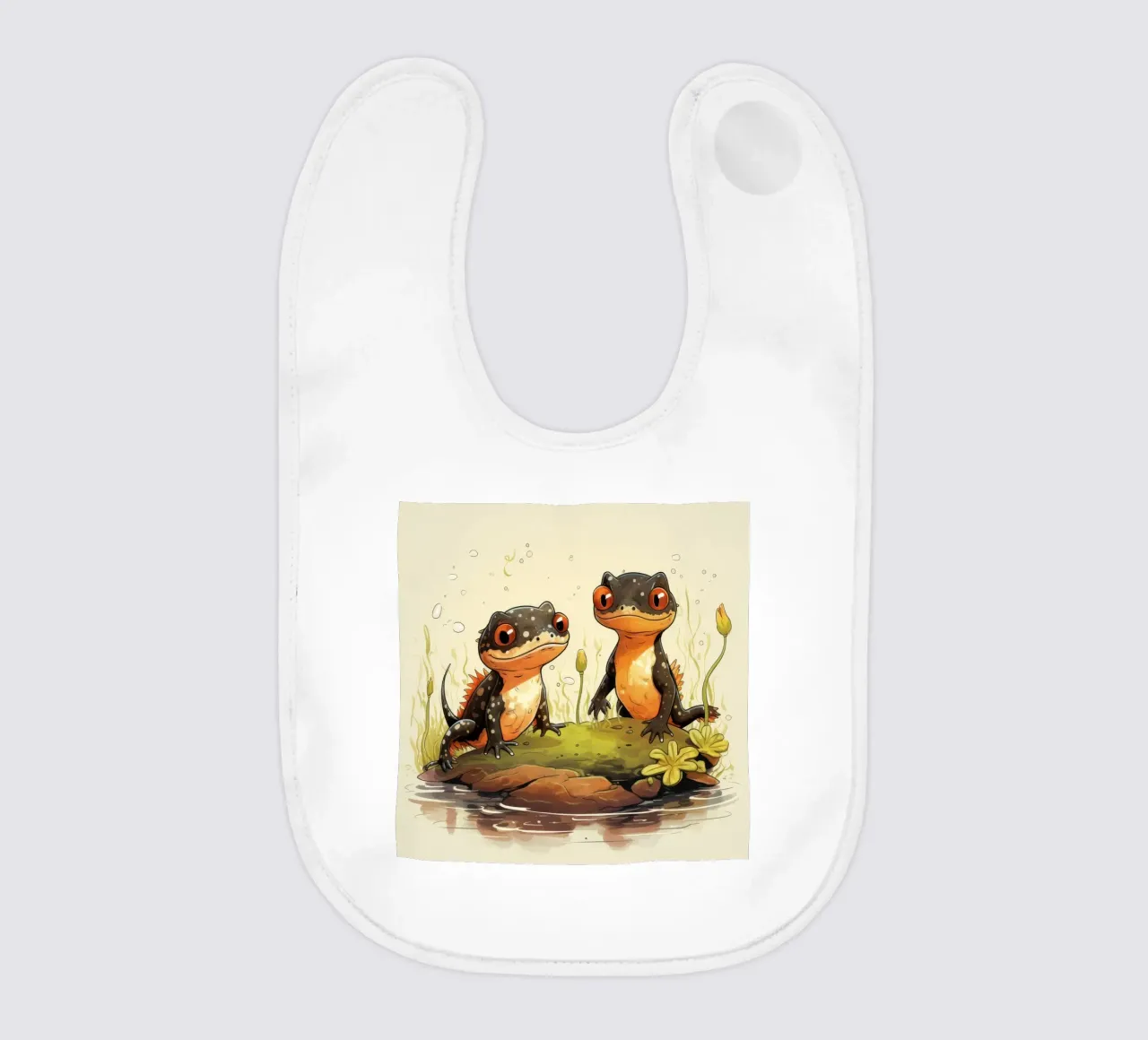 Duo retrò Newt bavaglino da Funny Animals