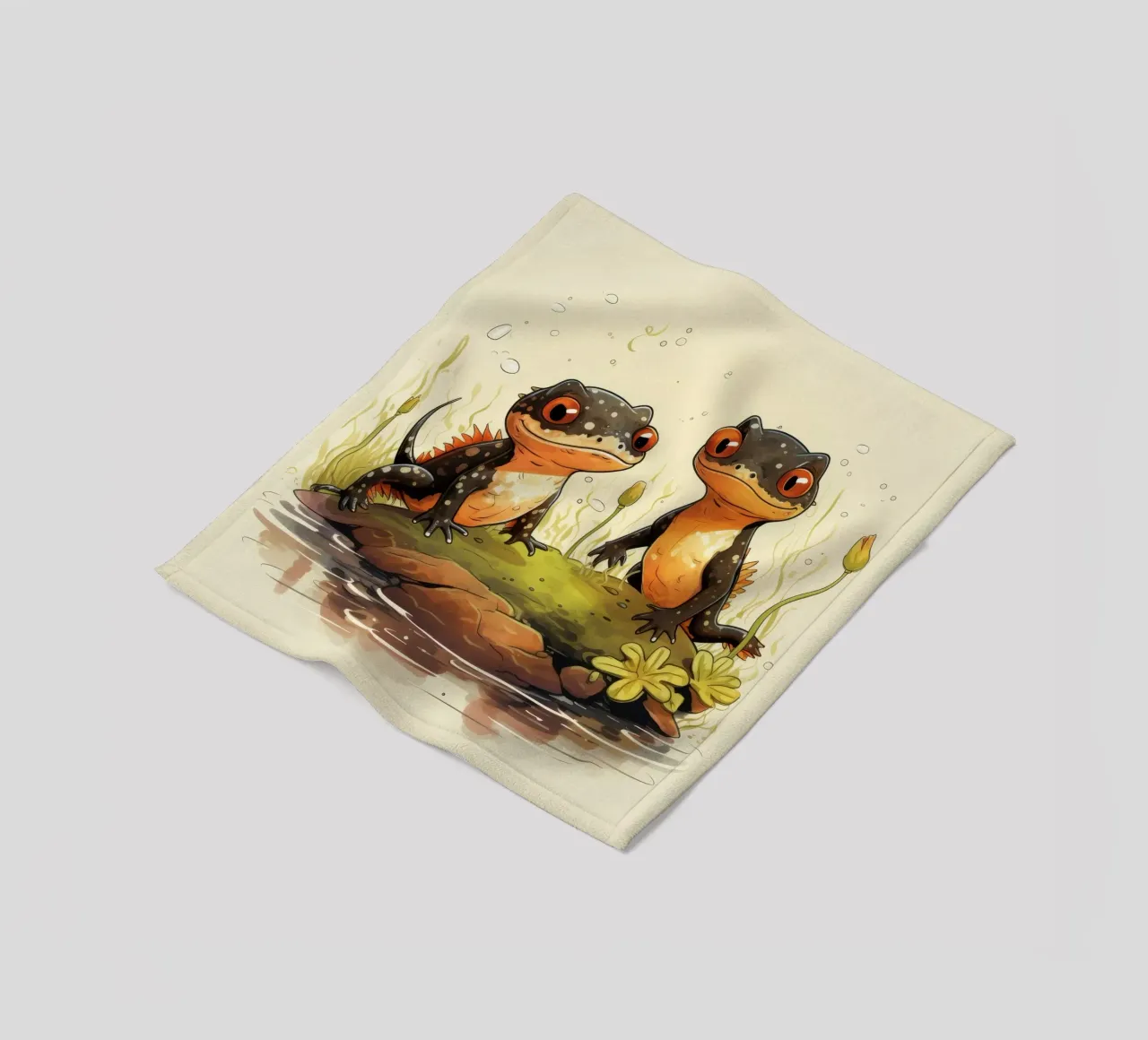 Duo retrò Newt coperta in pile da Funny Animals