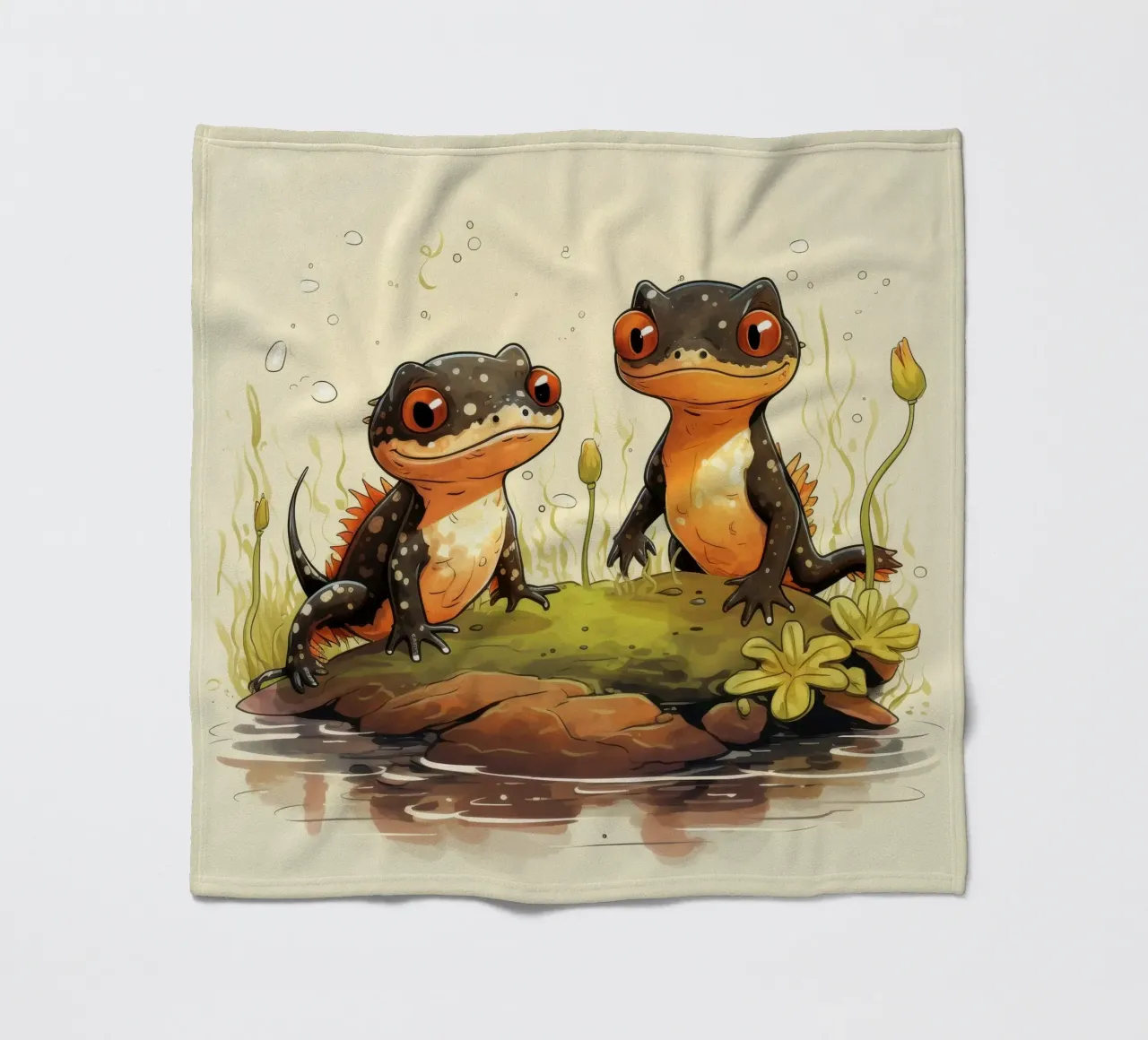 Duo retrò Newt coperta in pile da Funny Animals