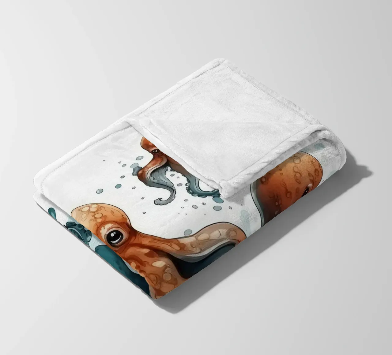 Banda dei polpi retrò coperta in pile da Funny Animals