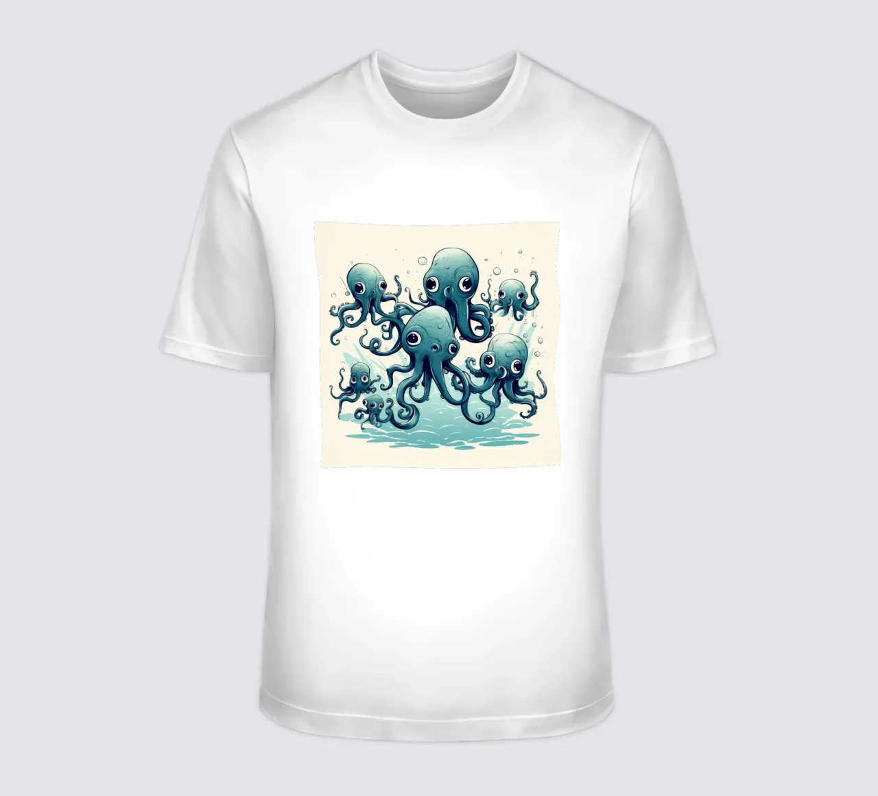 Banda dei polpi retrò t-shirt da Funny Animals