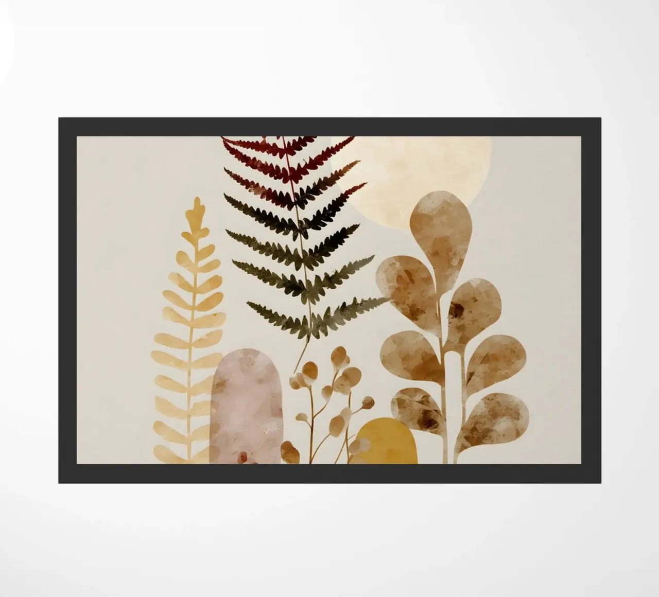 Felci artistiche botaniche zerbino da Studio Verde