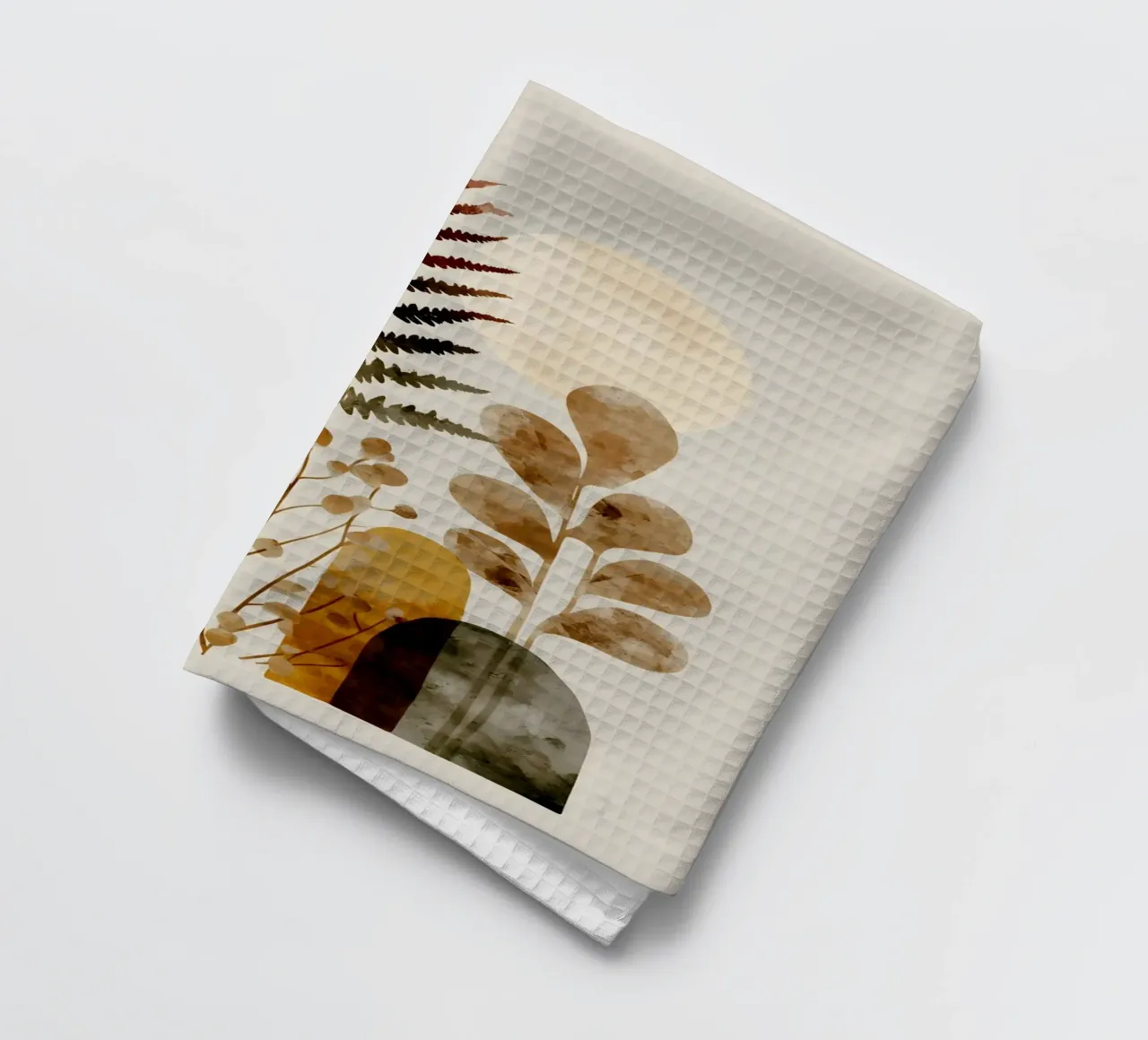 Felci artistiche botaniche canovaccio da cucina da Studio Verde