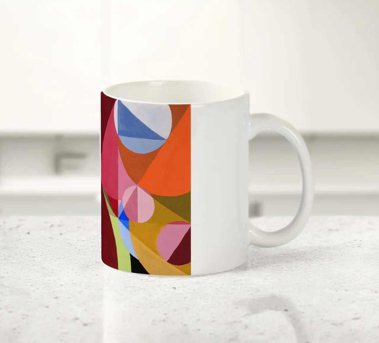 Area Broken by Perpendiculars tazza in ceramica da apoloprints