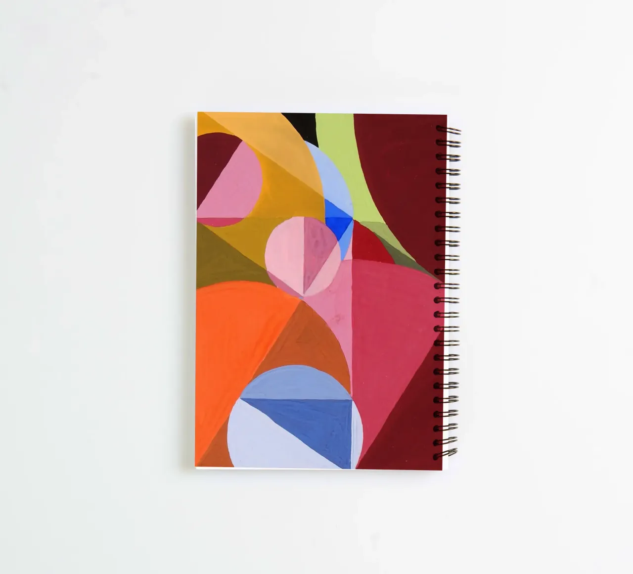 Area Broken by Perpendiculars spiral notebook by apoloprints