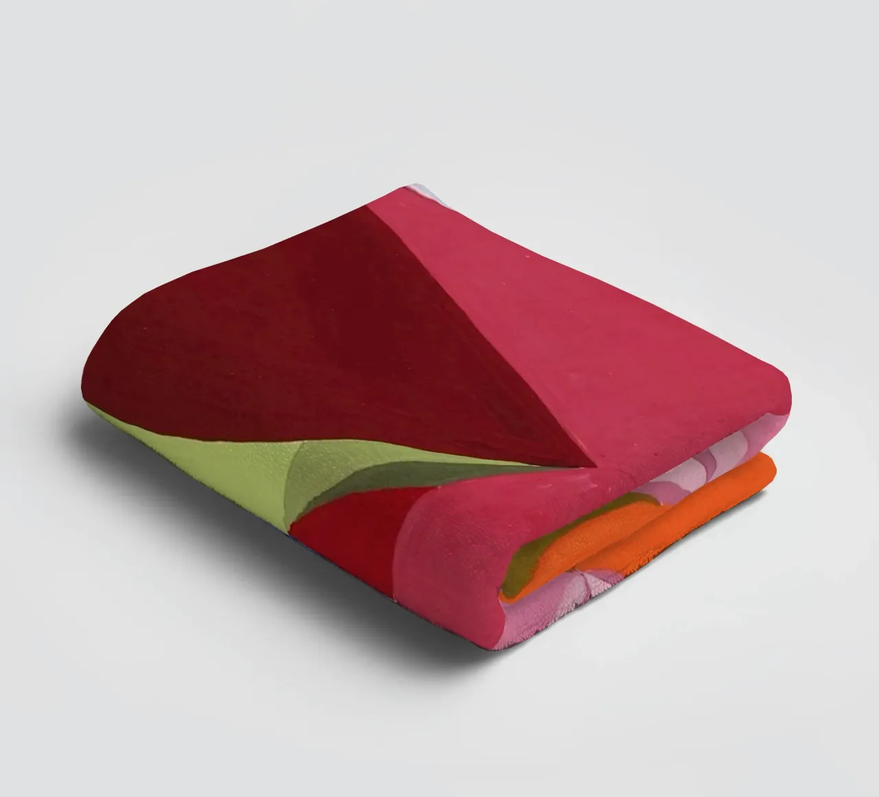 Area Broken by Perpendiculars towel by apoloprints