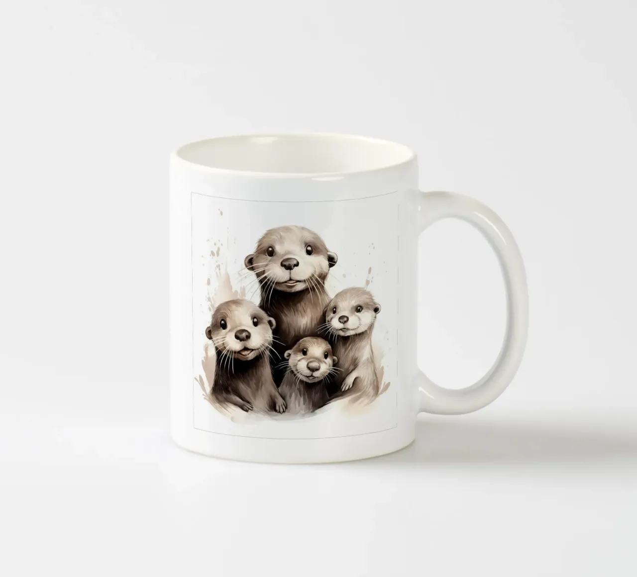 Retro Otter Gang tazza in ceramica da Funny Animals