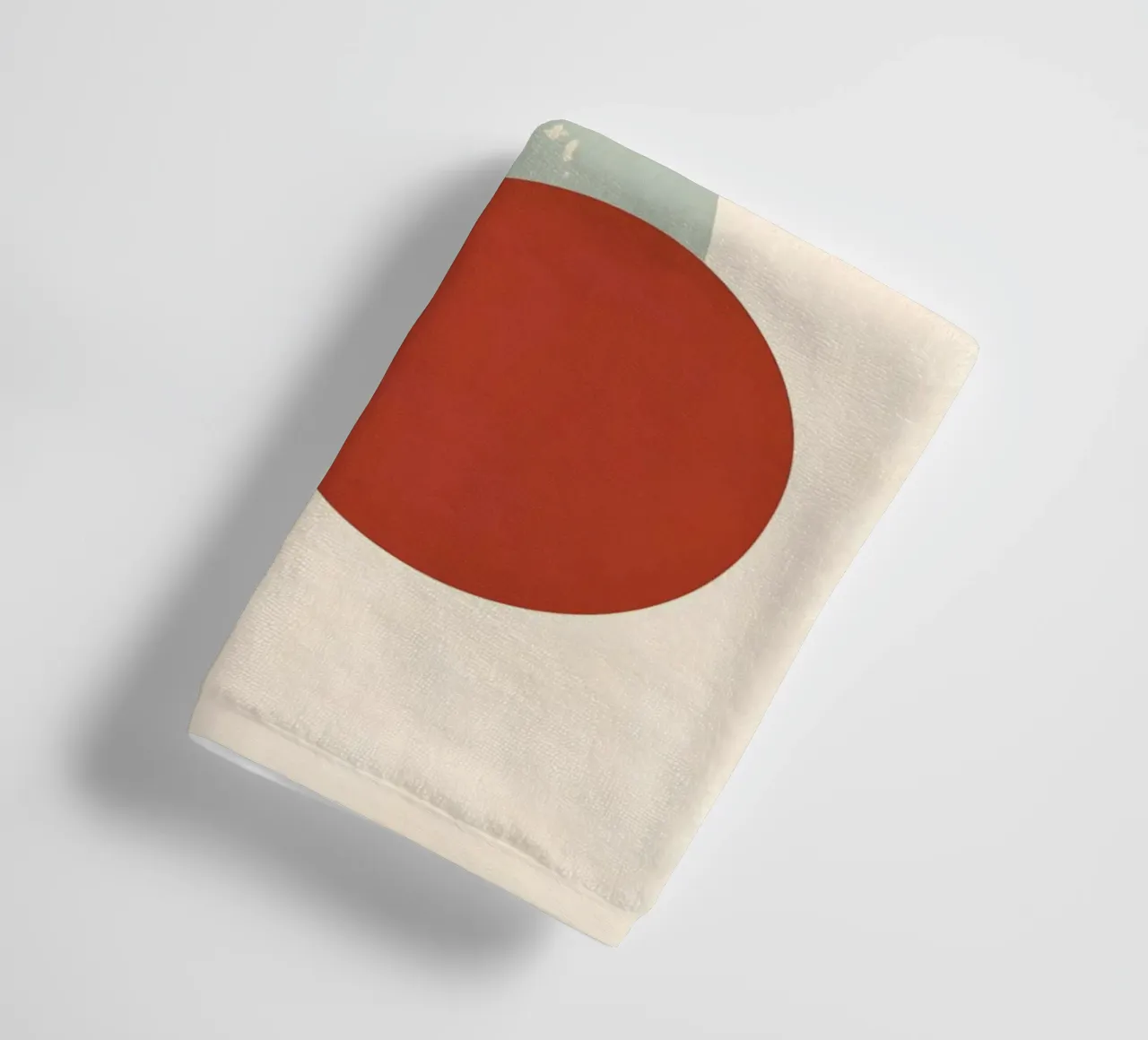 Palm tree botanical abstract art towel by Studio Verde