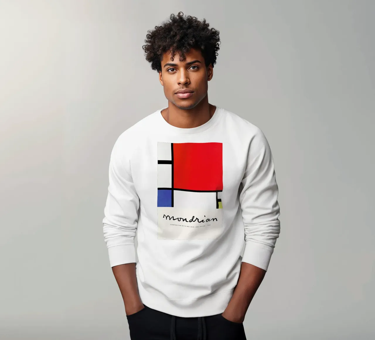 Mondrian – Signed Composition felpa da Vintage by JUNIQE