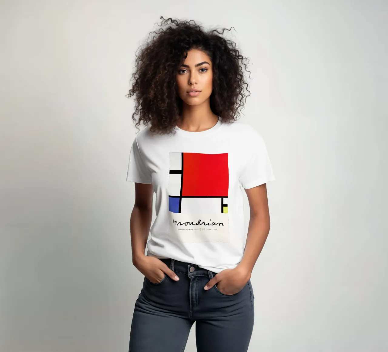 Mondrian – Signed Composition t-shirt da Vintage by JUNIQE