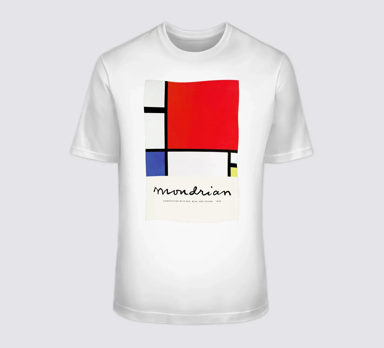 Mondrian – Signed Composition t-shirt da Vintage by JUNIQE