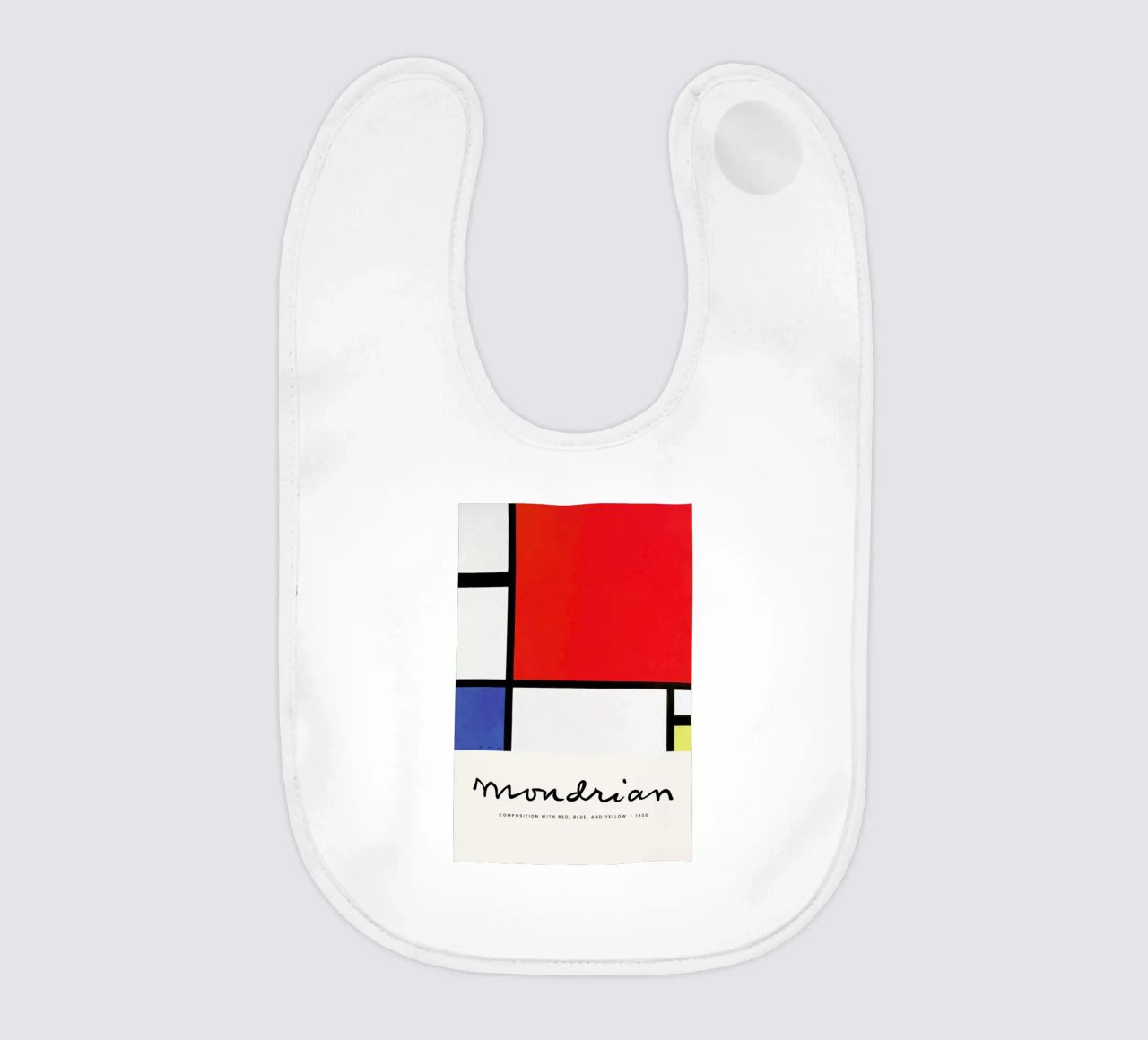 Mondrian – Signed Composition bavaglino da Vintage by JUNIQE