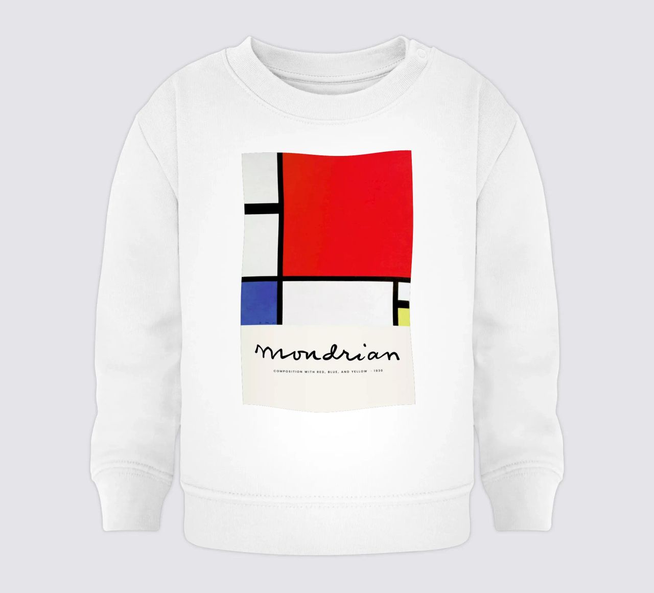Mondrian – Signed Composition felpa neonato da Vintage by JUNIQE