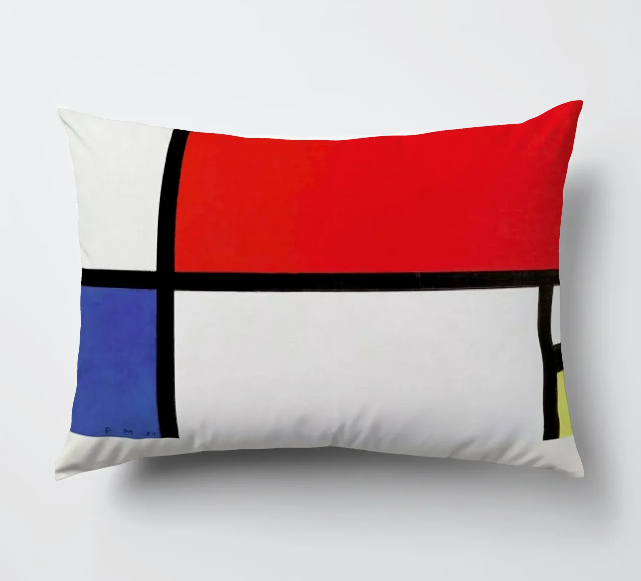 Mondrian – Signed Composition cuscino da Vintage by JUNIQE