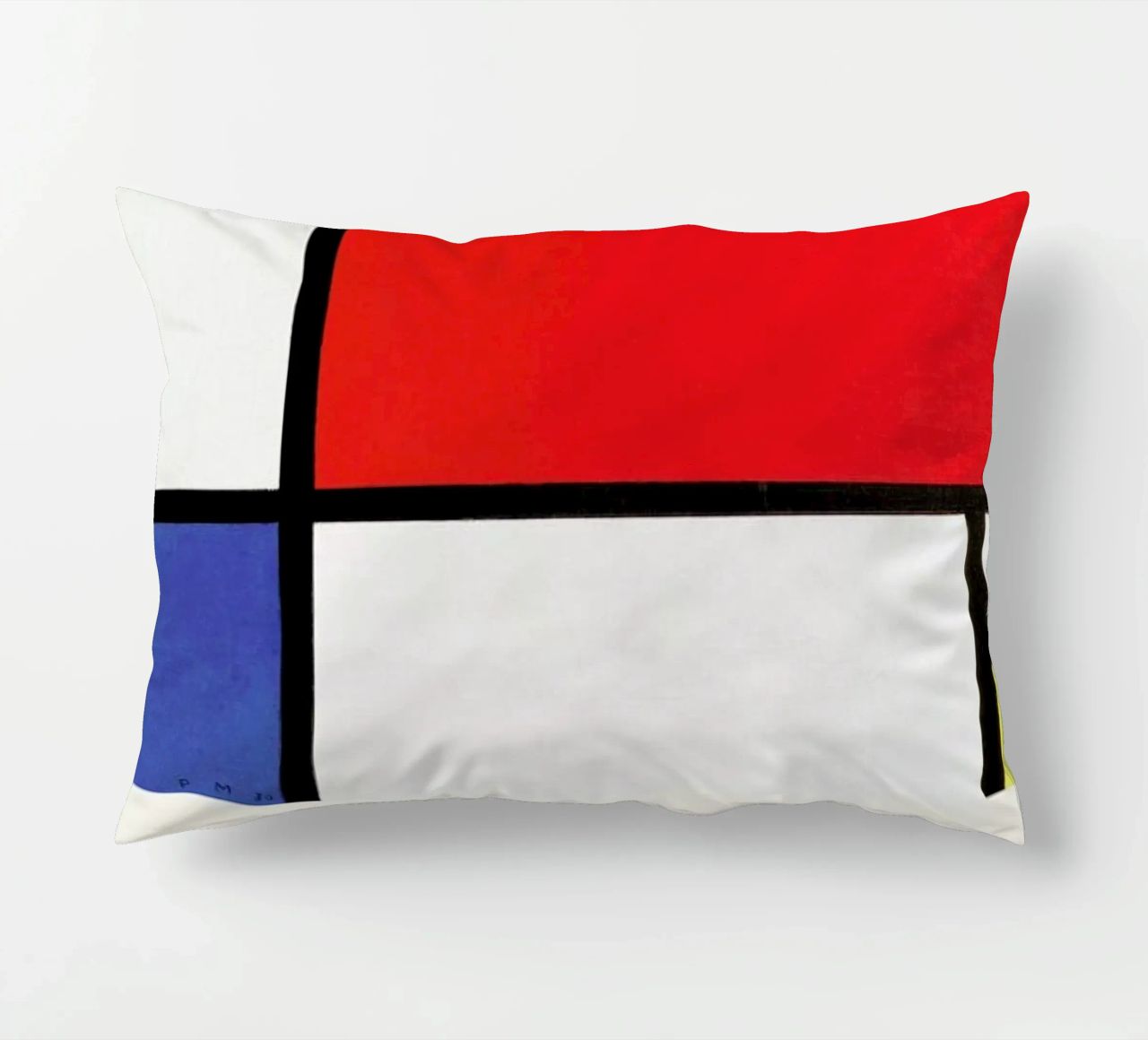 Mondrian – Signed Composition cuscino da Vintage by JUNIQE
