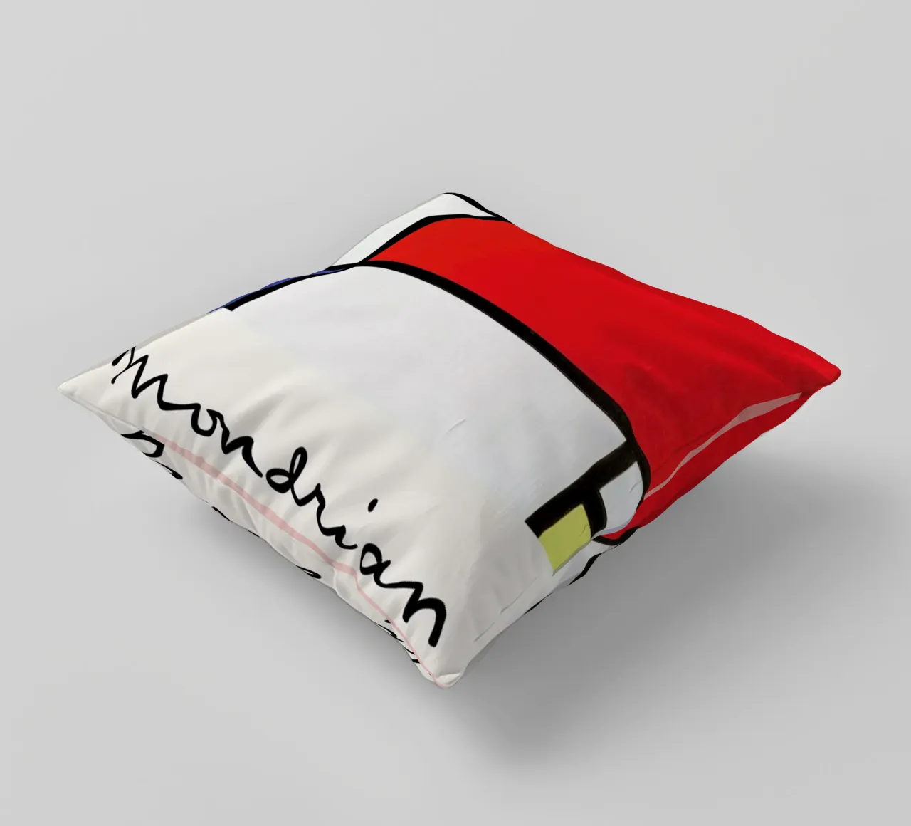 Mondrian – Signed Composition cuscino da Vintage by JUNIQE