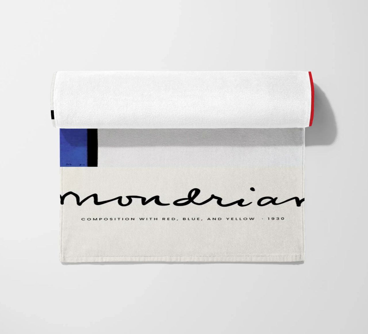 Mondrian – Signed Composition telo mare da Vintage by JUNIQE