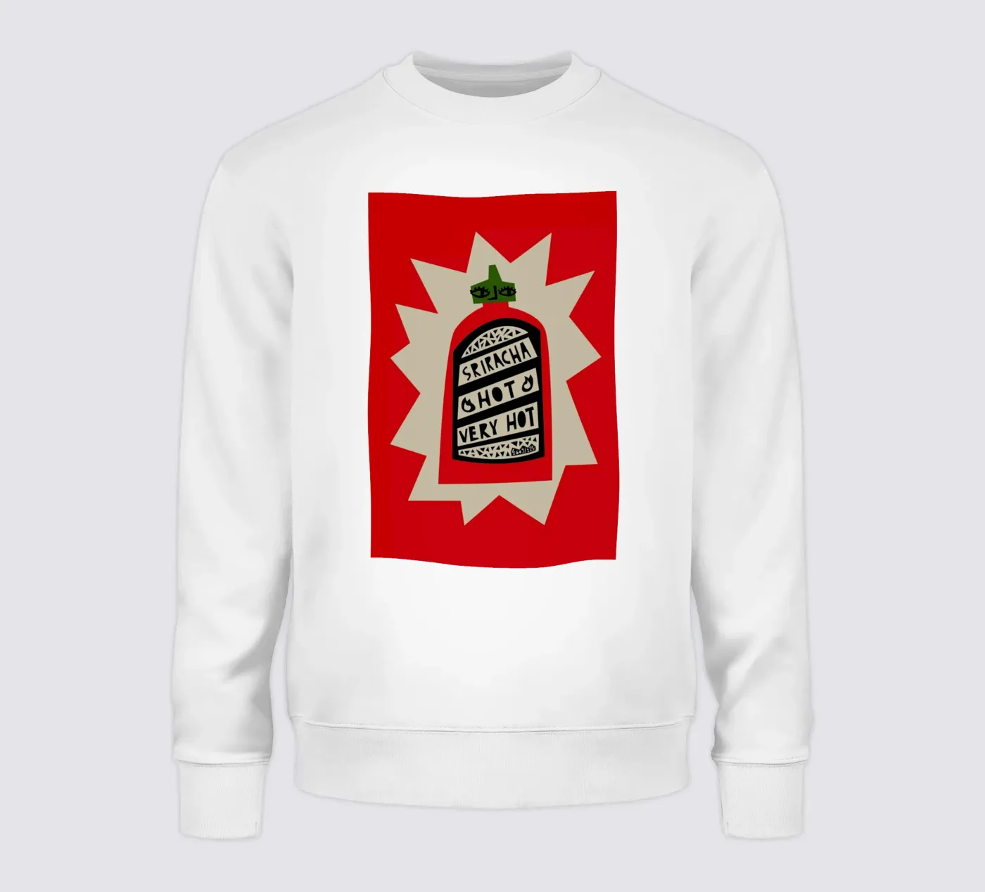 Sriracha felpa da Fox & Velvet