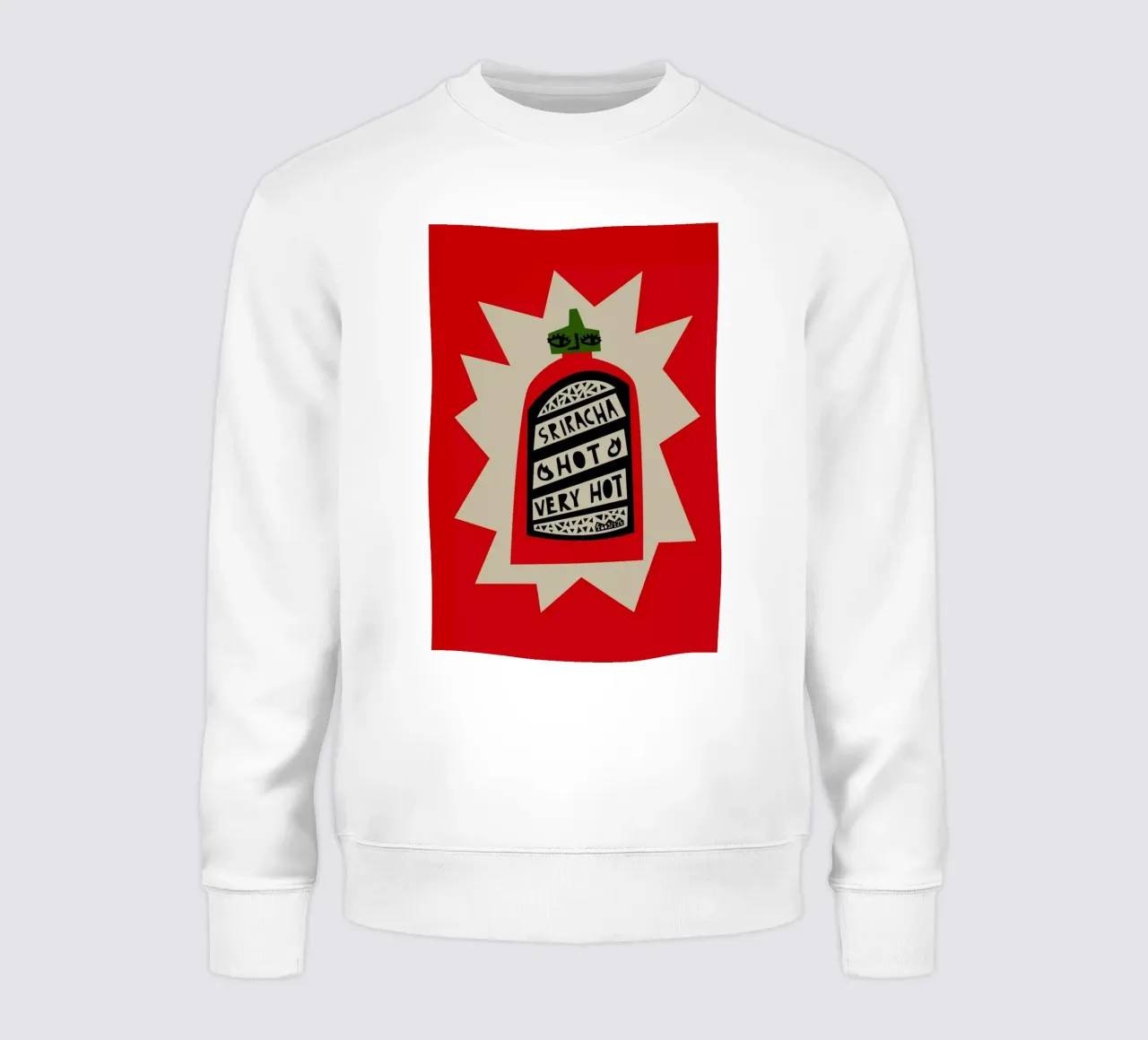 Sriracha felpa da Fox & Velvet