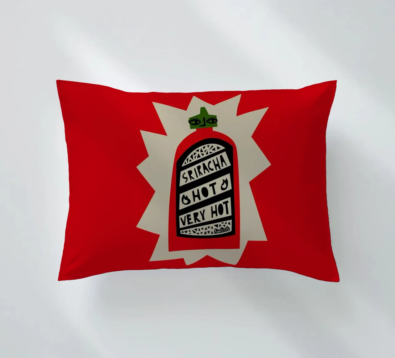 Sriracha cuscino da Fox & Velvet