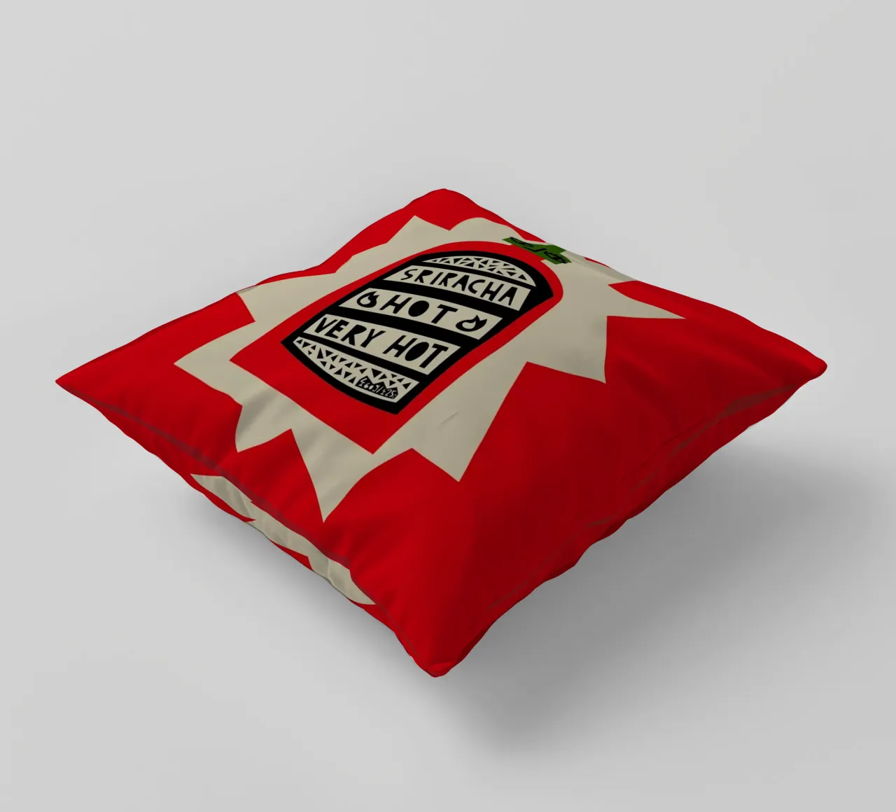 Sriracha cuscino da Fox & Velvet