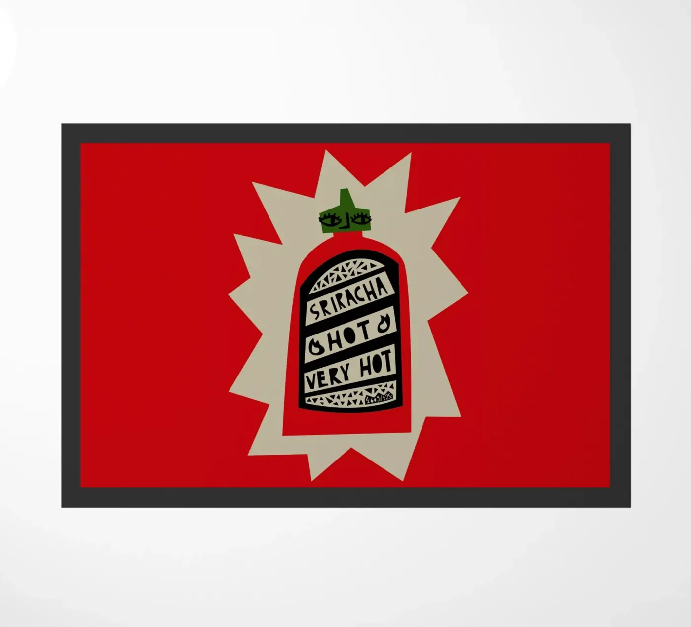 Sriracha zerbino da Fox & Velvet