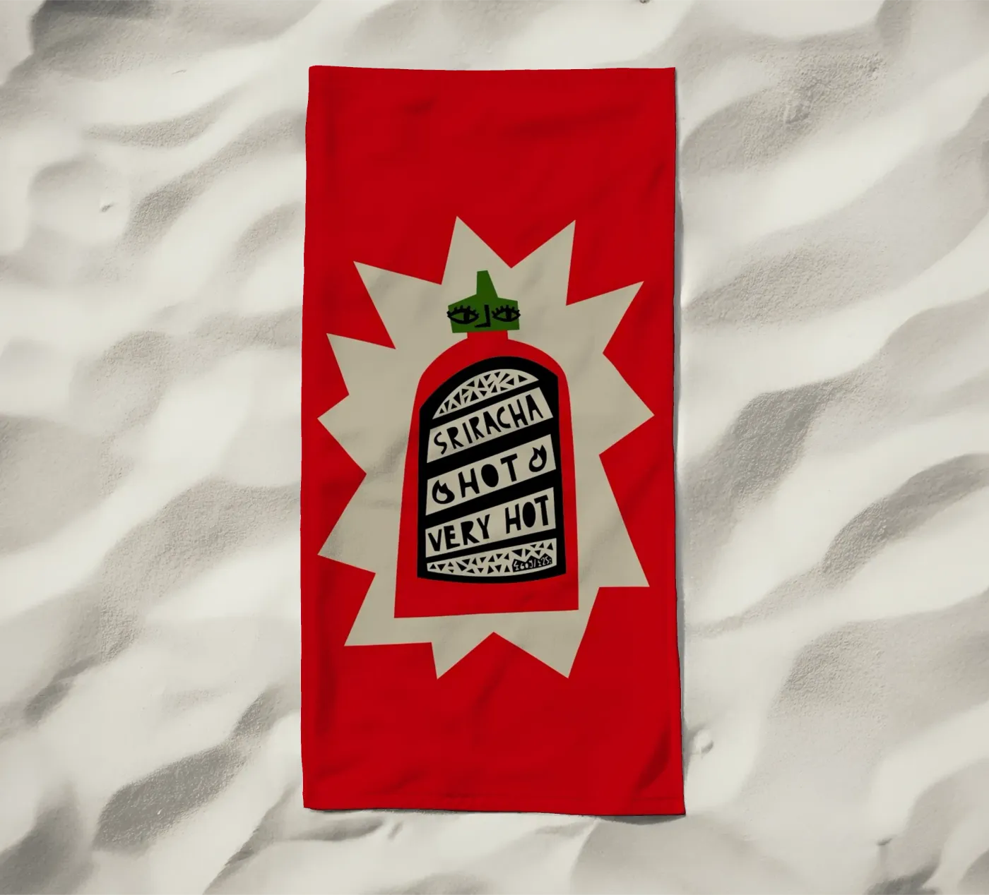 Sriracha telo mare da Fox & Velvet