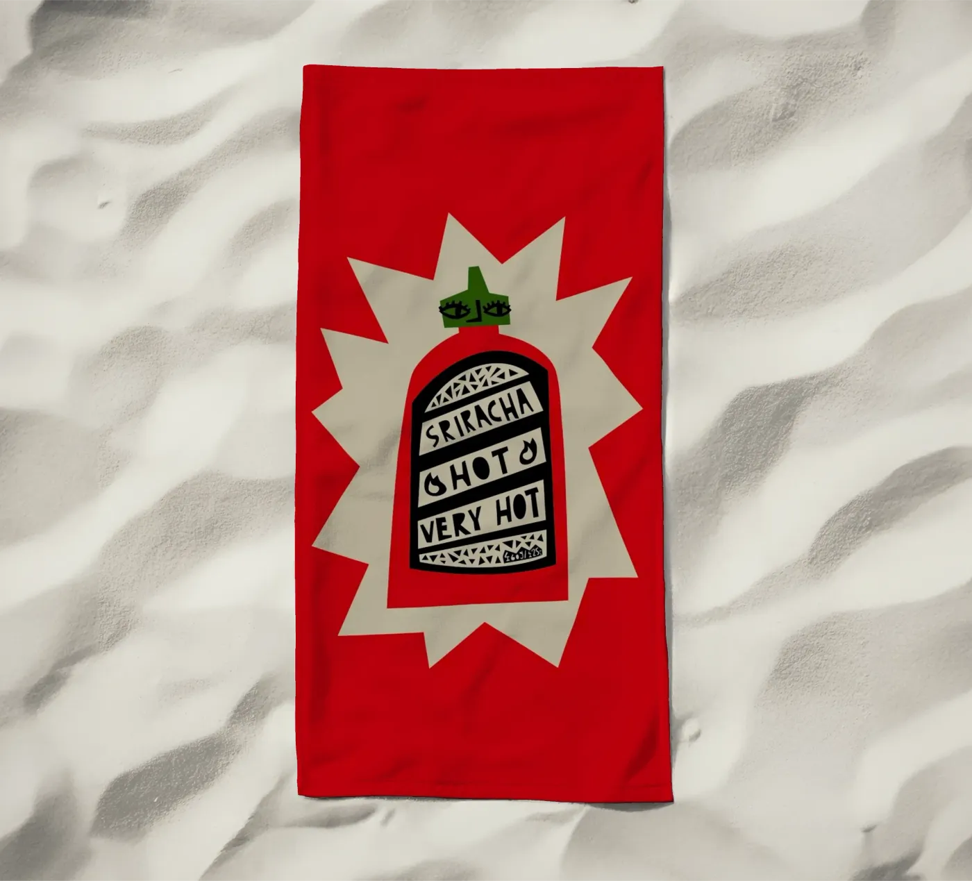 Sriracha telo mare da Fox & Velvet