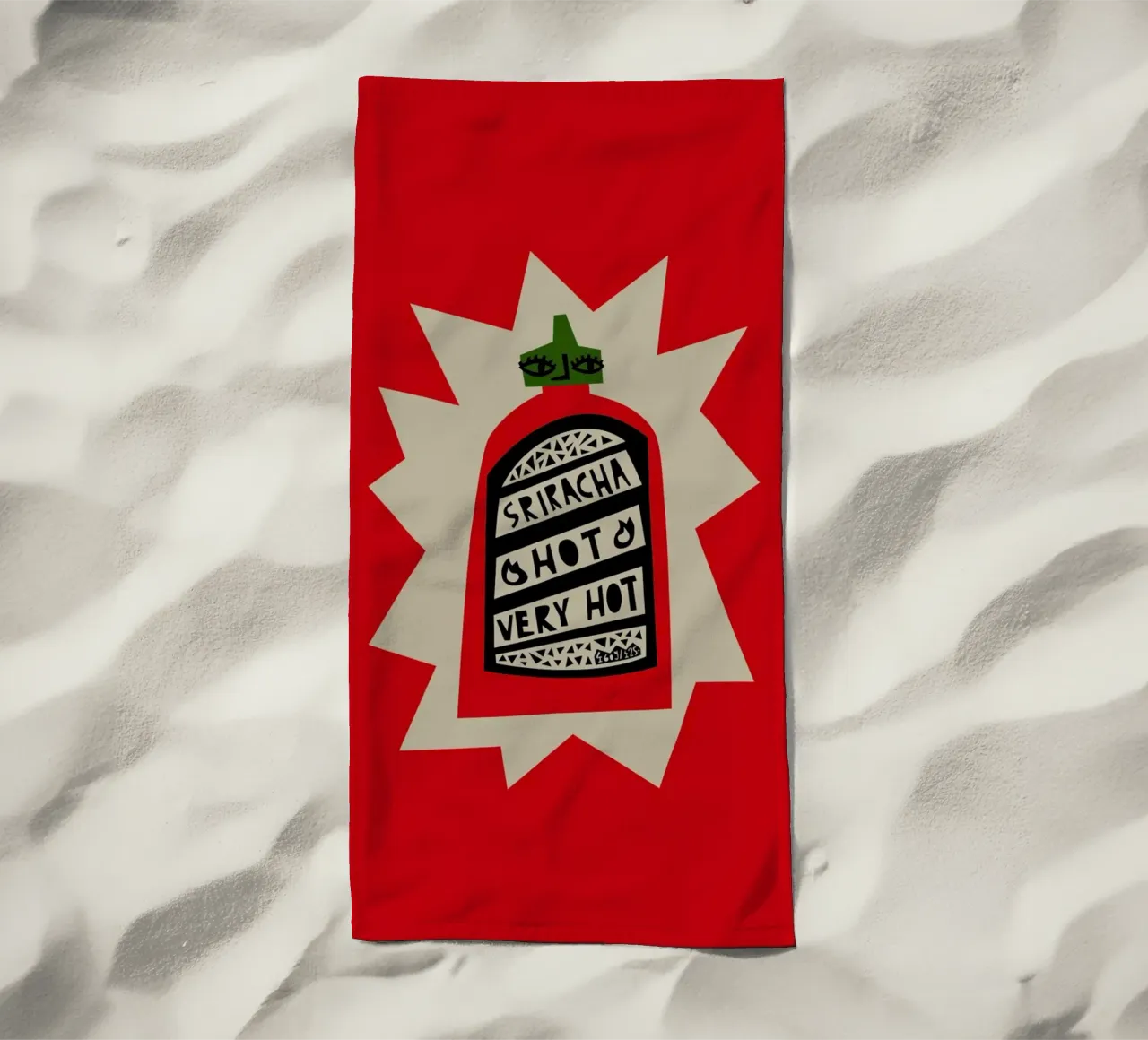 Sriracha telo mare da Fox & Velvet