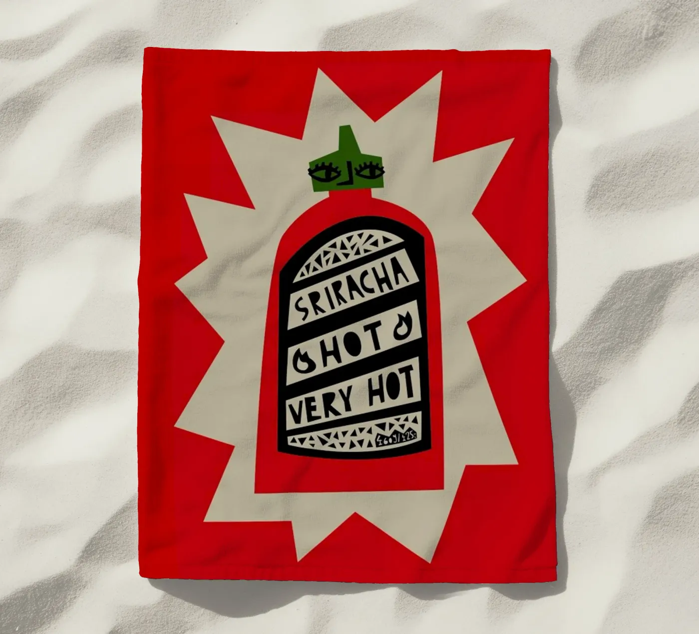 Sriracha telo mare da Fox & Velvet