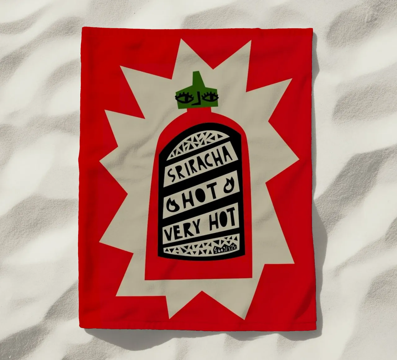 Sriracha telo mare da Fox & Velvet