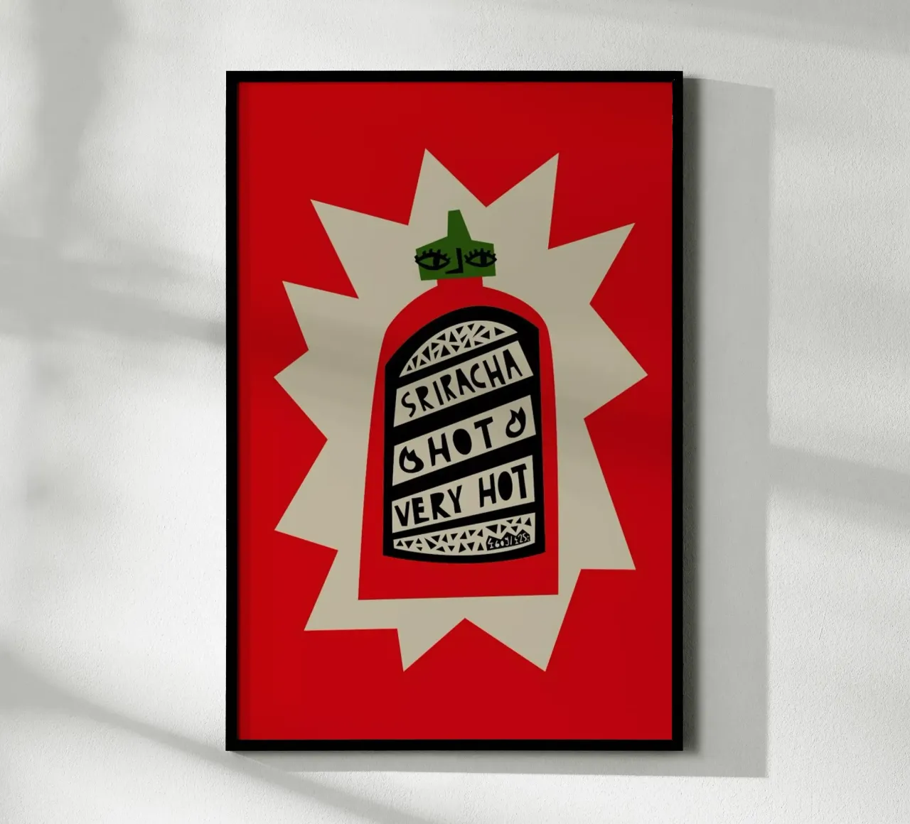 Sriracha poster da Fox & Velvet