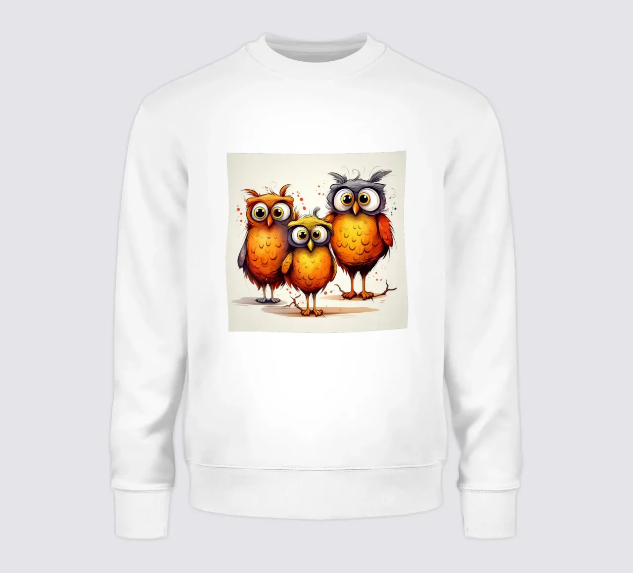 La banda dei gufi retrò felpa da Funny Animals
