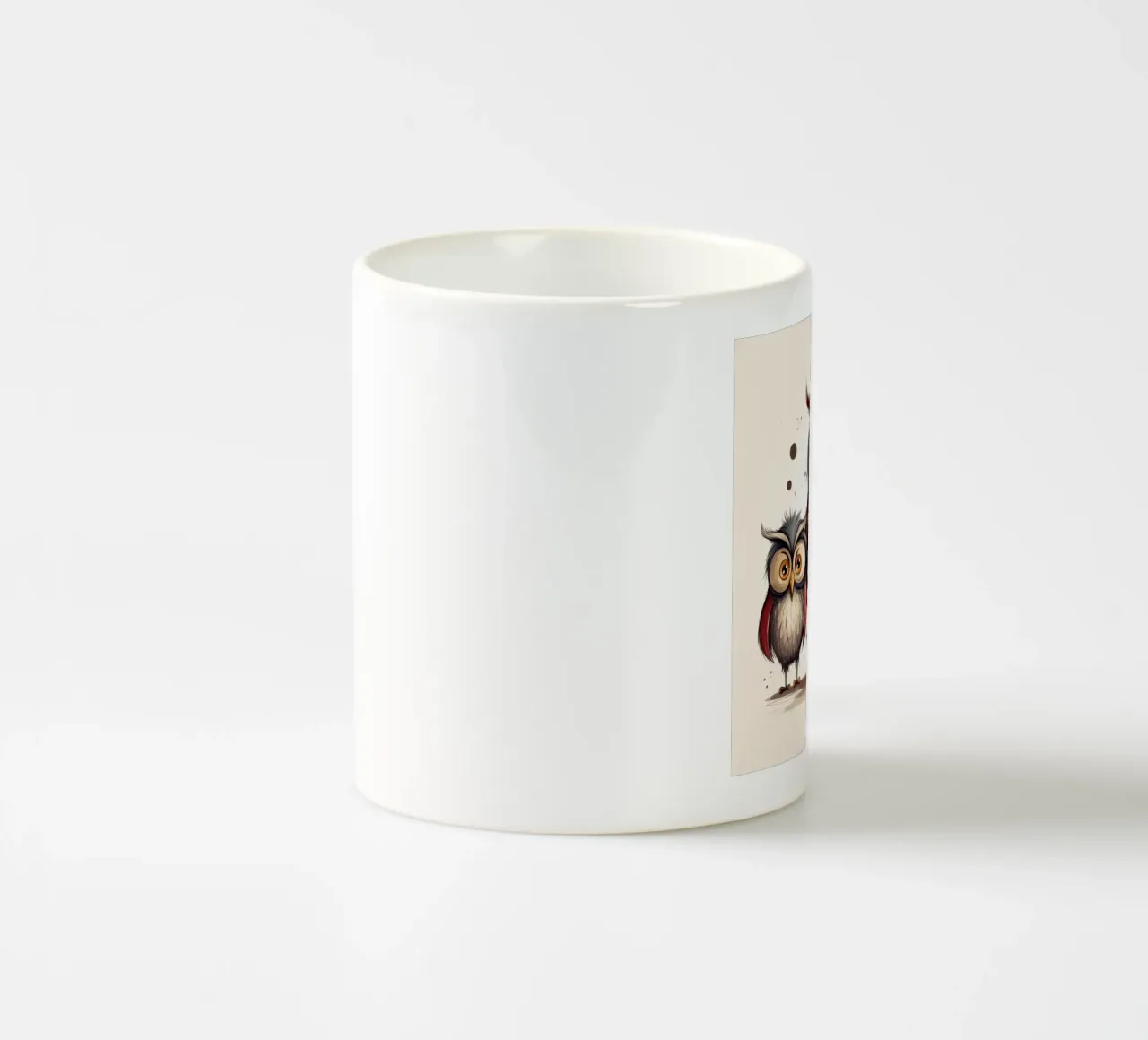 La banda dei gufi retrò tazza in ceramica da Funny Animals