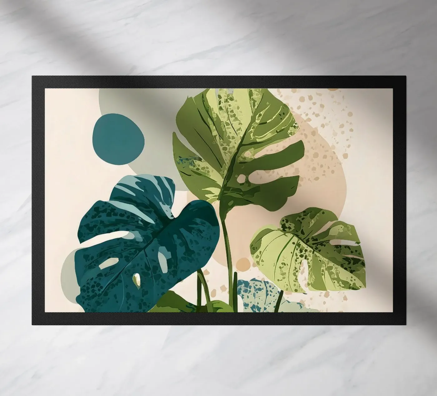 Monstera Fußmatte von Studio Verde