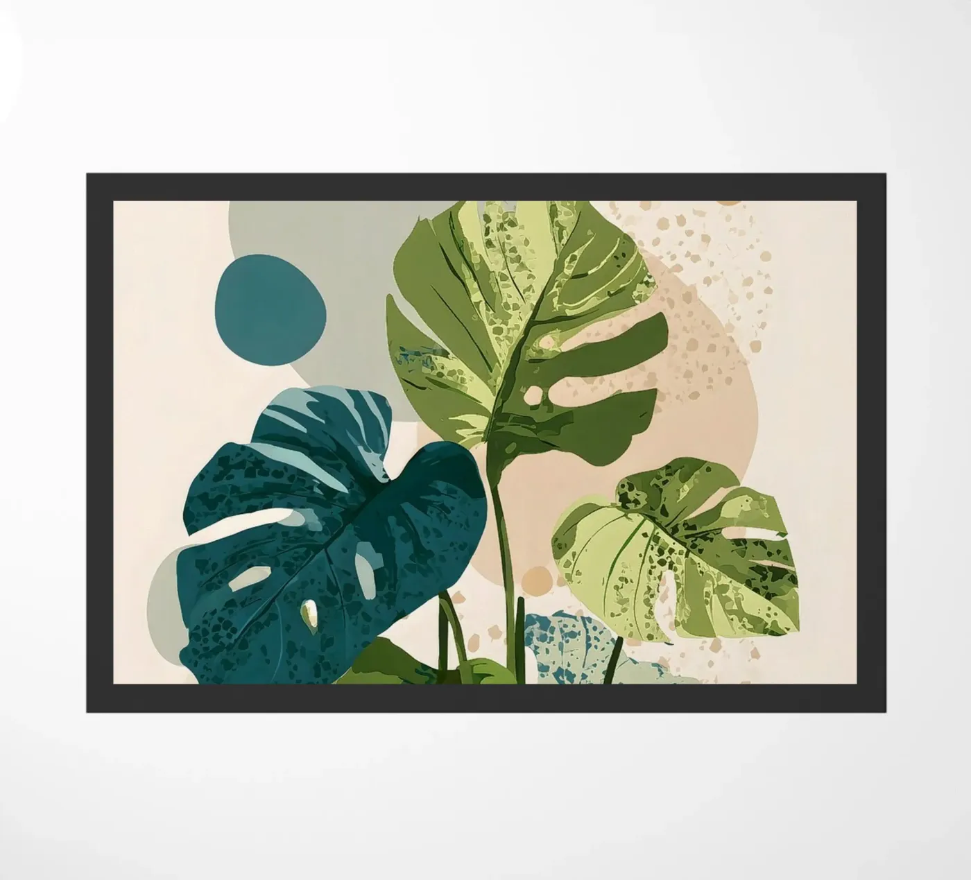 Monstera Fußmatte von Studio Verde