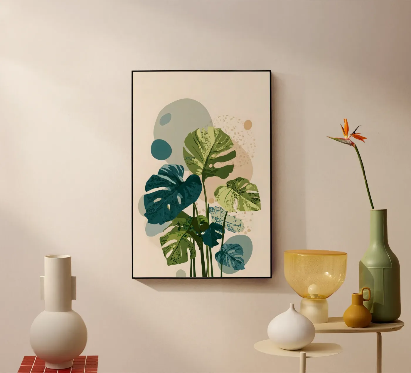 Monstera plexiglass da Studio Verde