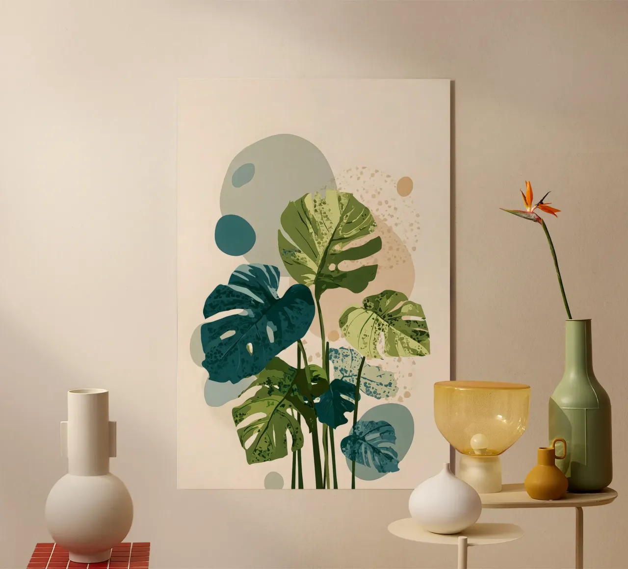 Monstera plexiglass da Studio Verde