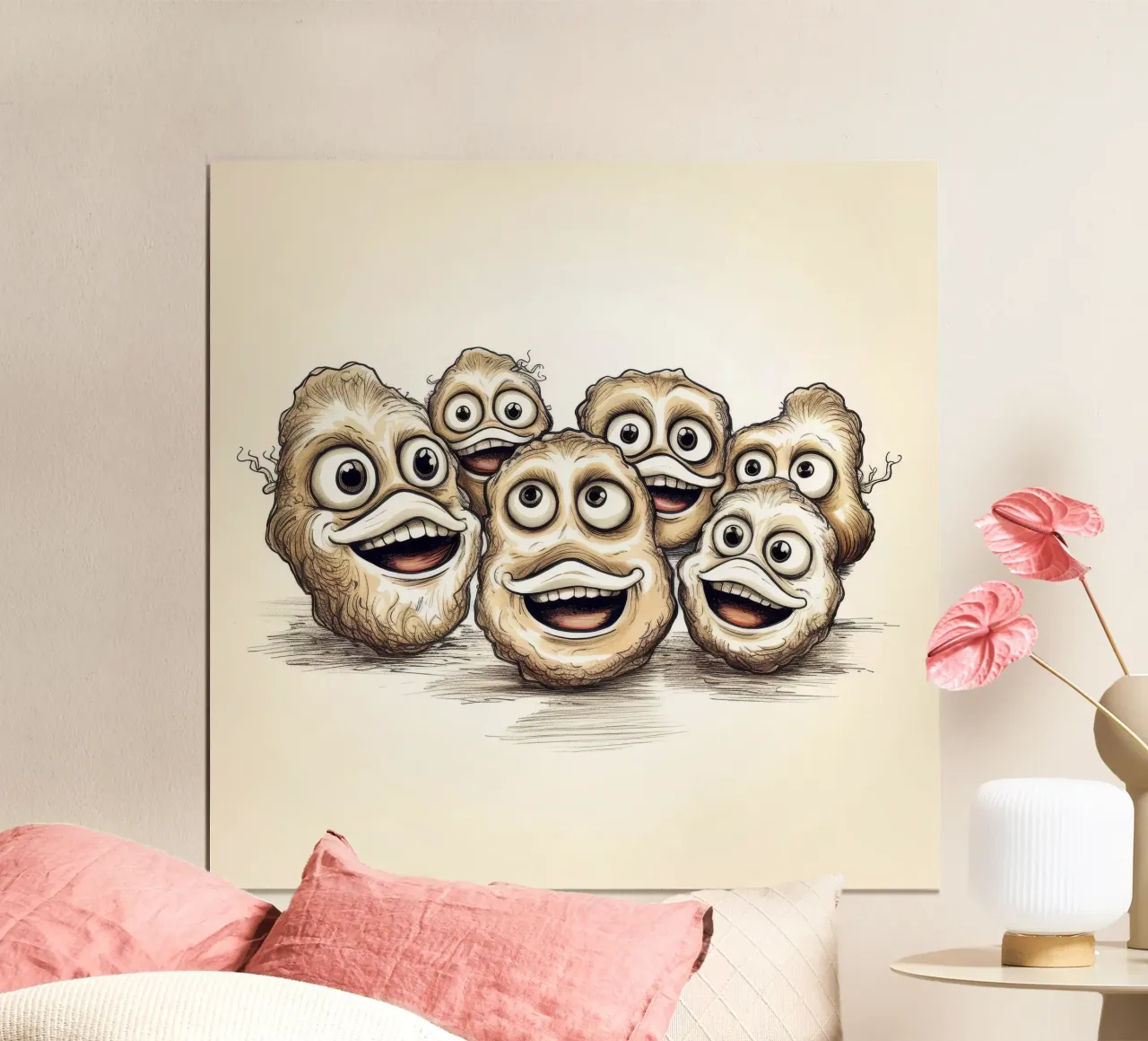 Gang di ostriche retrò carta hahnemühle da Funny Animals