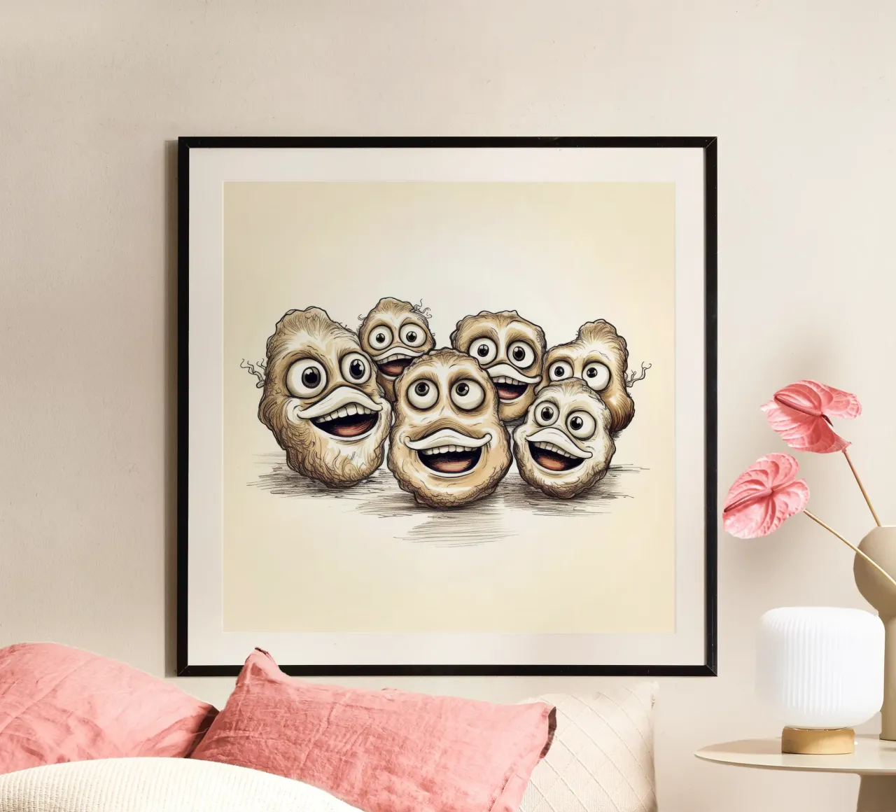 Gang di ostriche retrò carta hahnemühle da Funny Animals