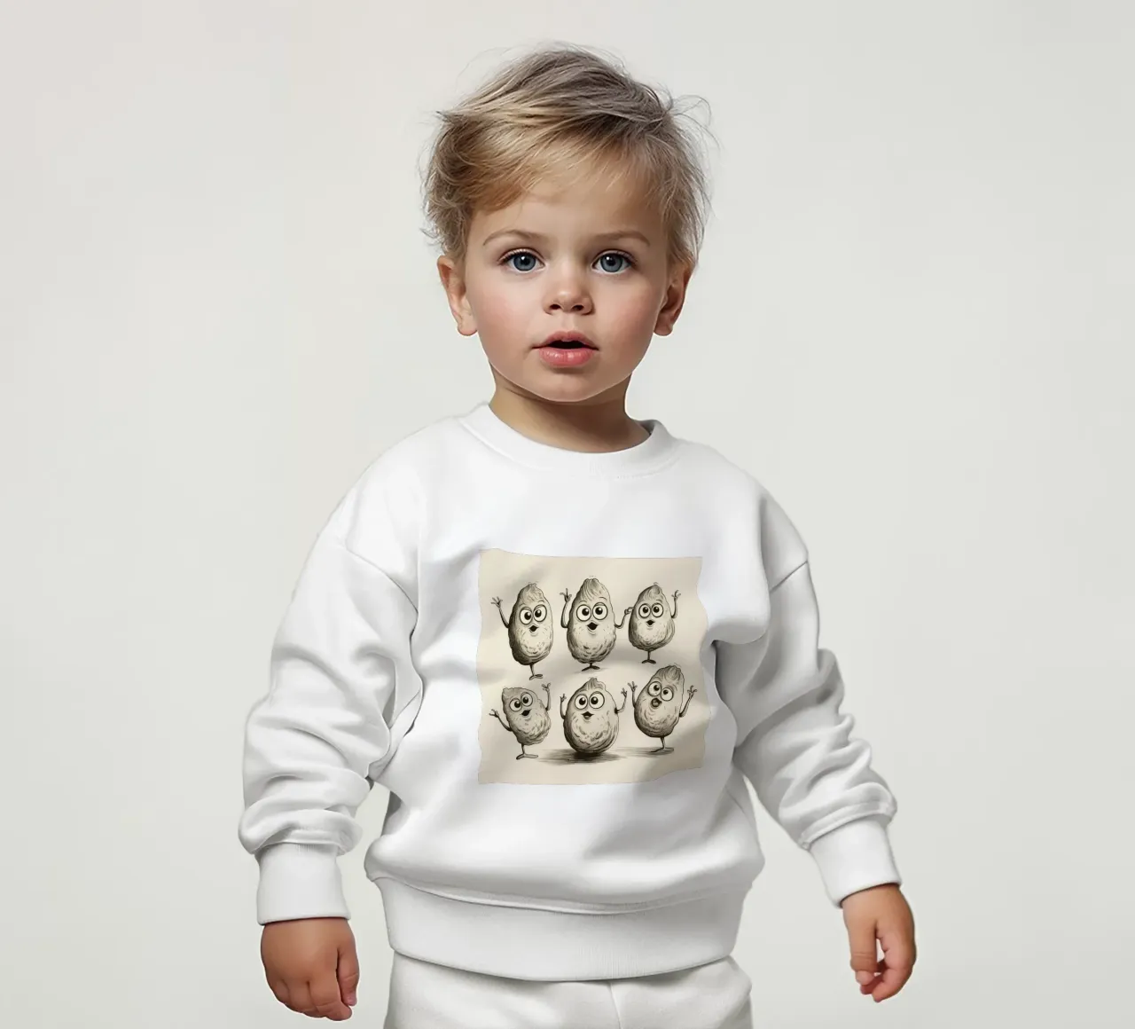 Gang di ostriche retrò felpa neonato da Funny Animals