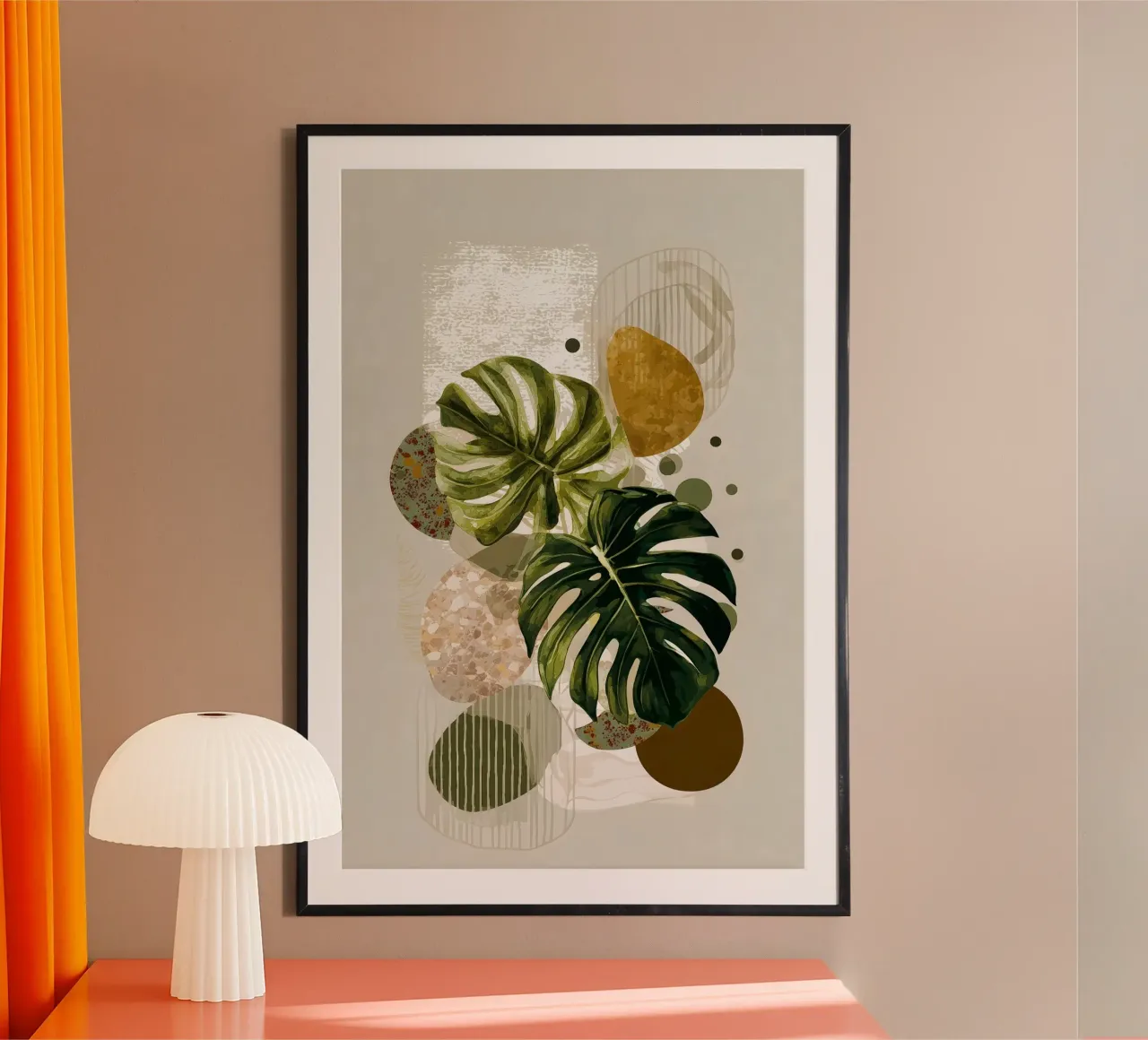 Monstera Botanik Kunst Poster von Studio Verde