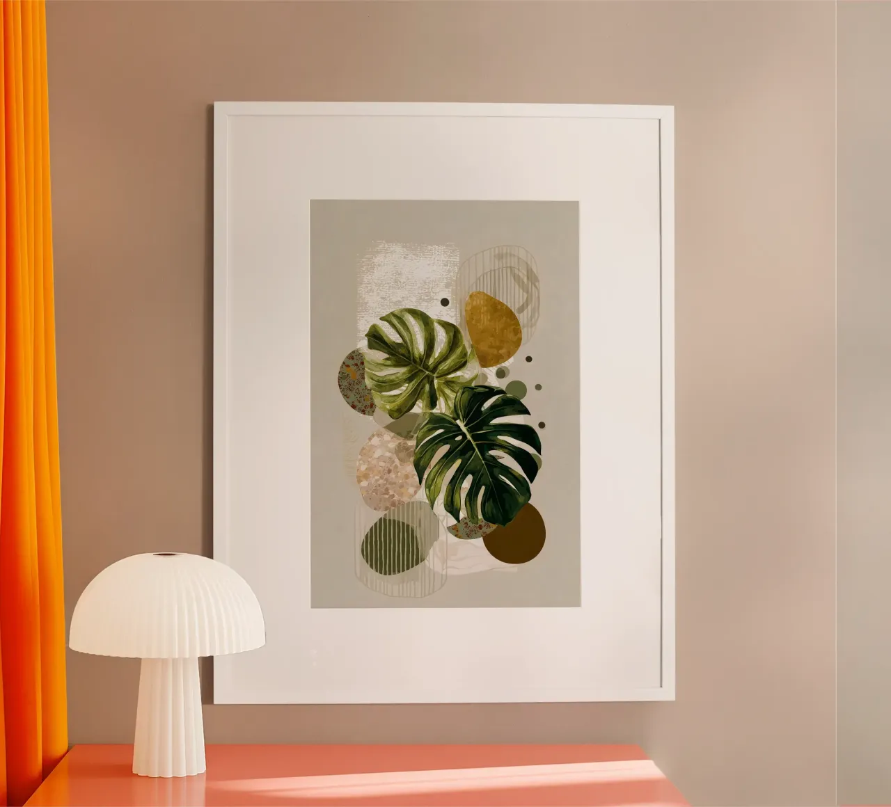 Monstera Botanik Kunst Poster von Studio Verde