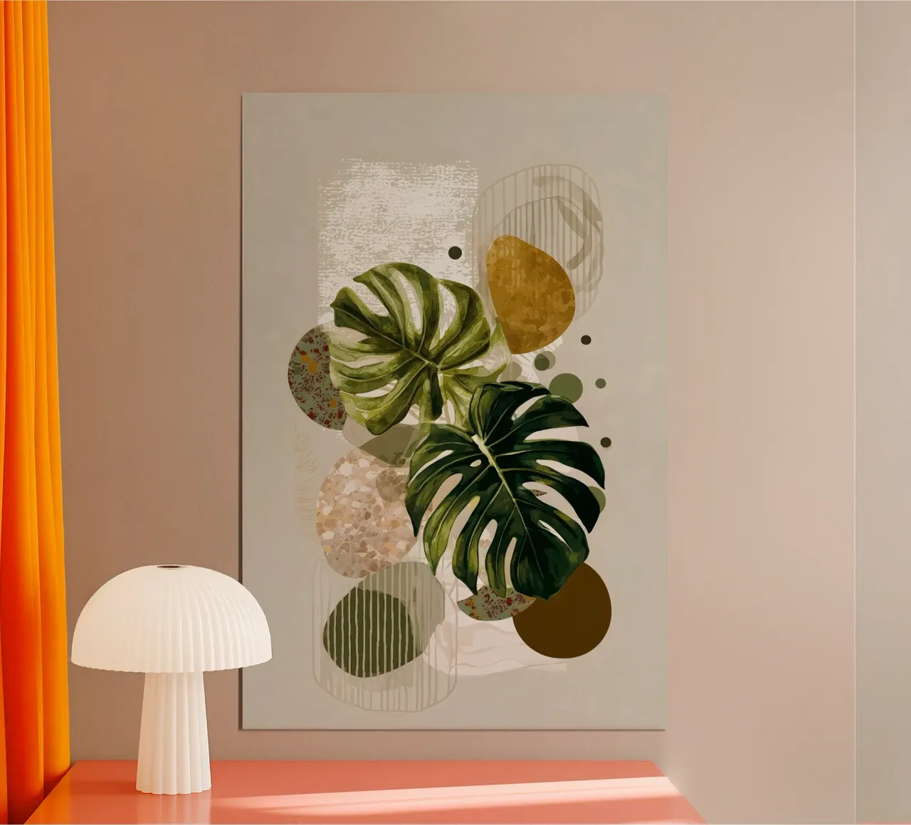Monstera Botanik Kunst Poster von Studio Verde