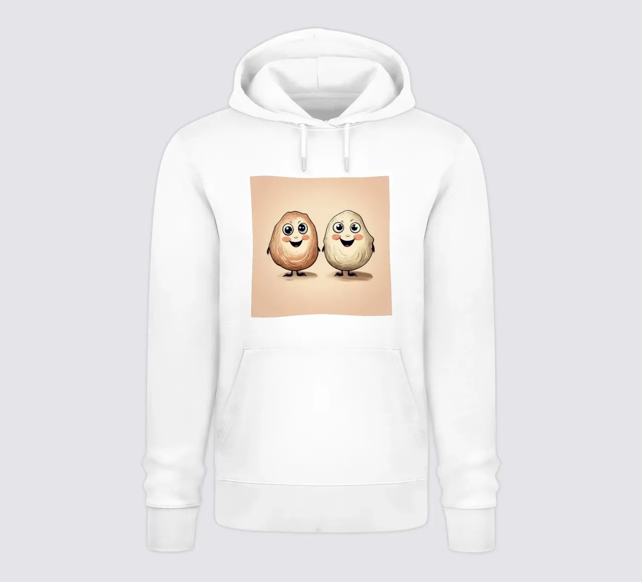Duo di ostriche retrò felpa con cappuccio da Funny Animals